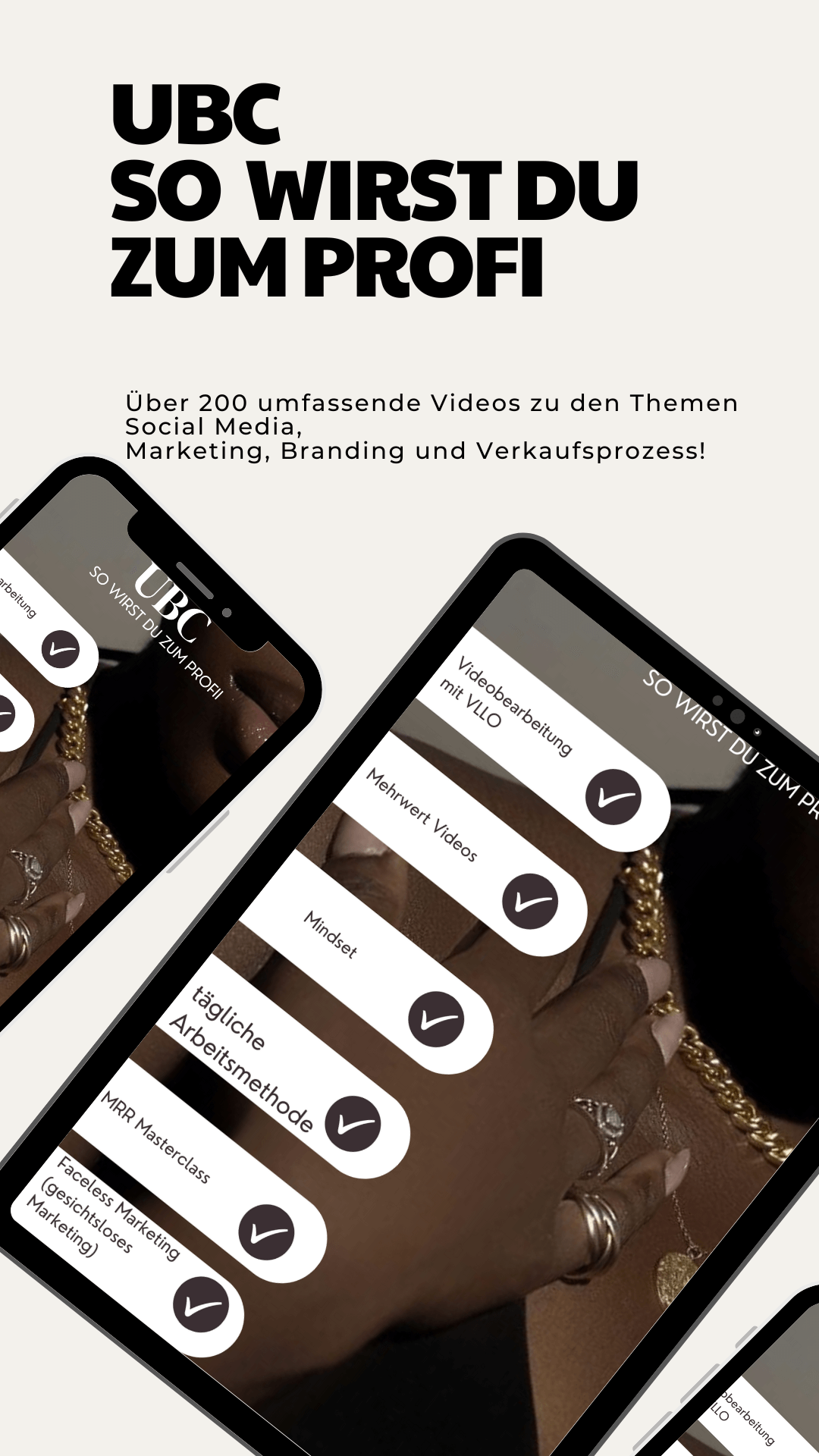 UBC- Ultimatives Branding Kurs mit MRR