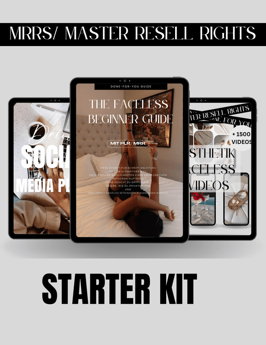 Faceless Marketing Starter Kit